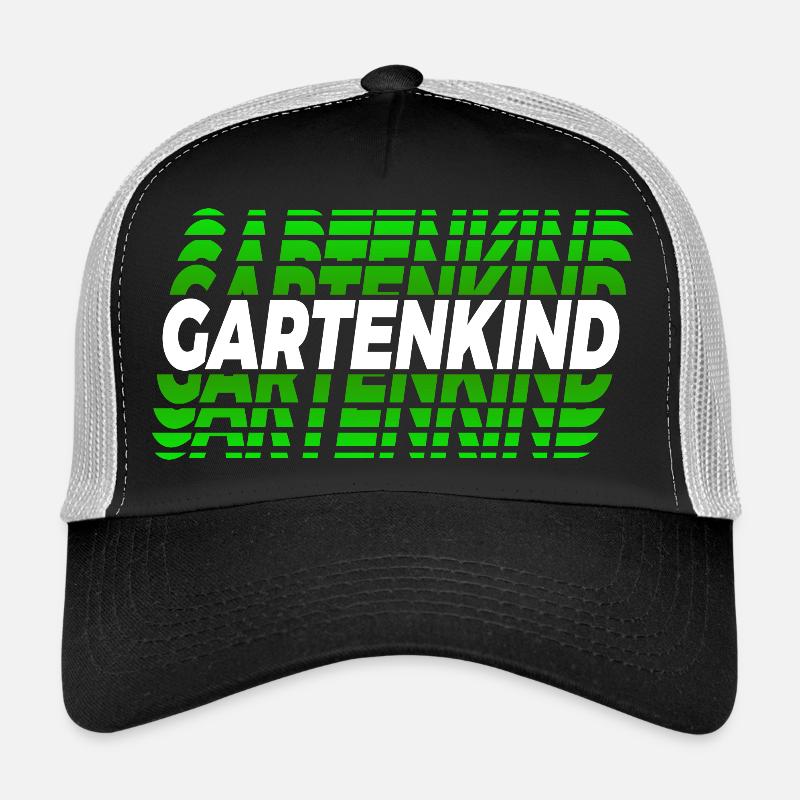 Conception d’enfant de jardin Casquette trucker 