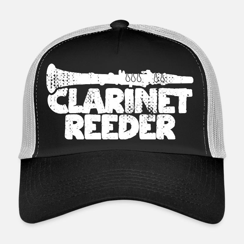 Clarinette à embouchure - Casquette trucker  - noir/gris pierre