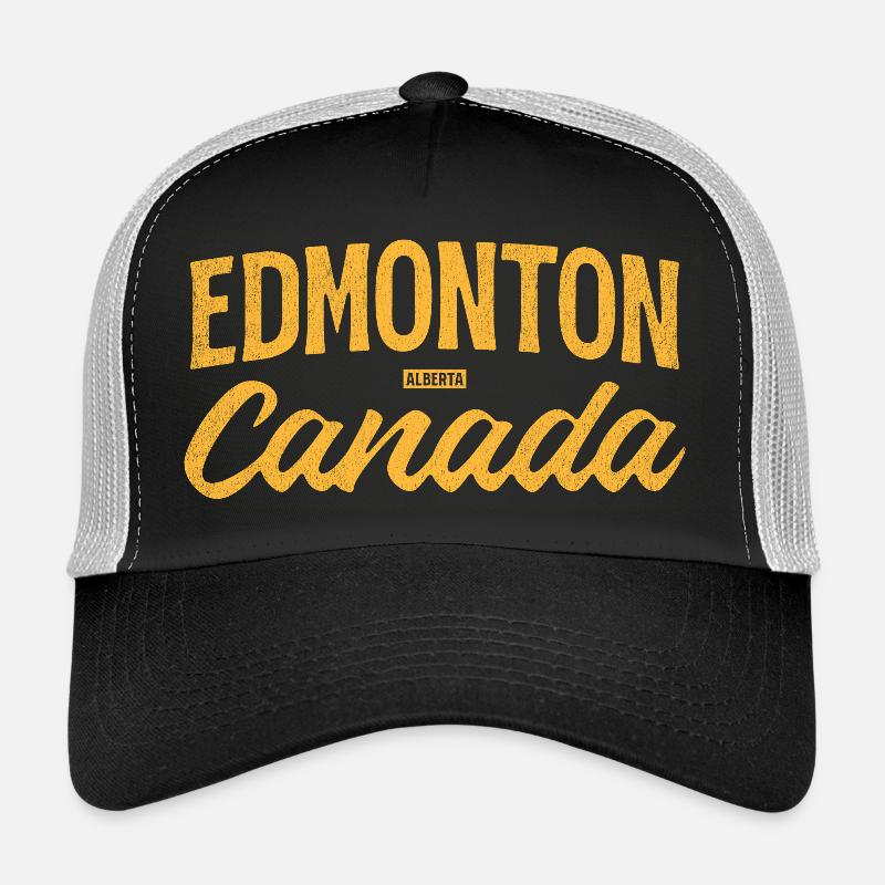 Edmonton Alberta Canada – Retro Schriftzug Trucker Cap