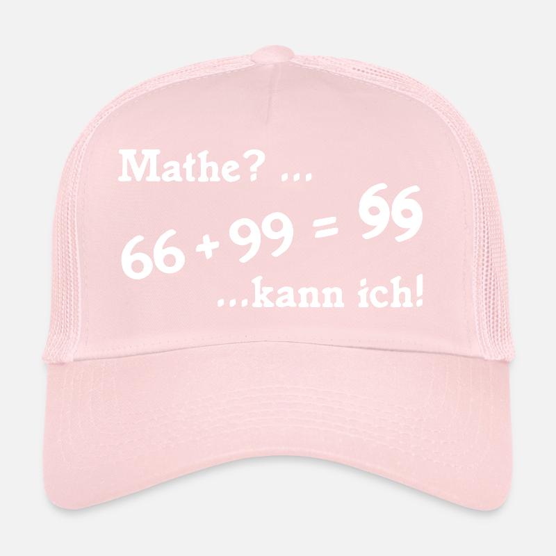 66plus99 v2 blanc Casquette trucker 