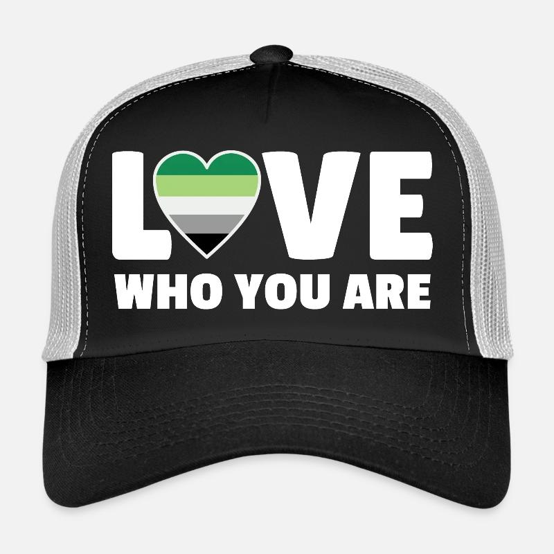 Aimez qui vous êtes Casquette trucker 
