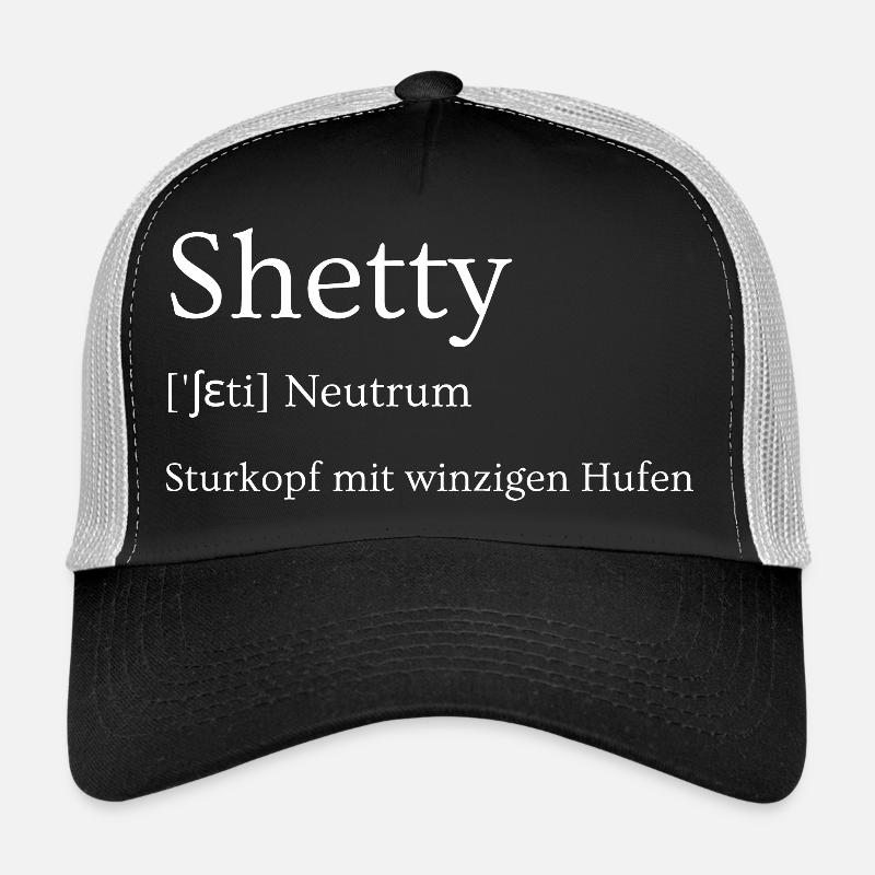 Shetty Shetland pony stubborn tiny with hooves Trucker Cap