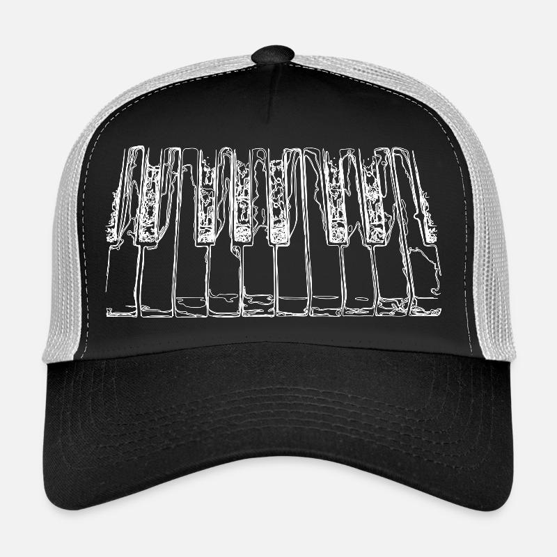 Klaviertaste Pianist Trucker Cap