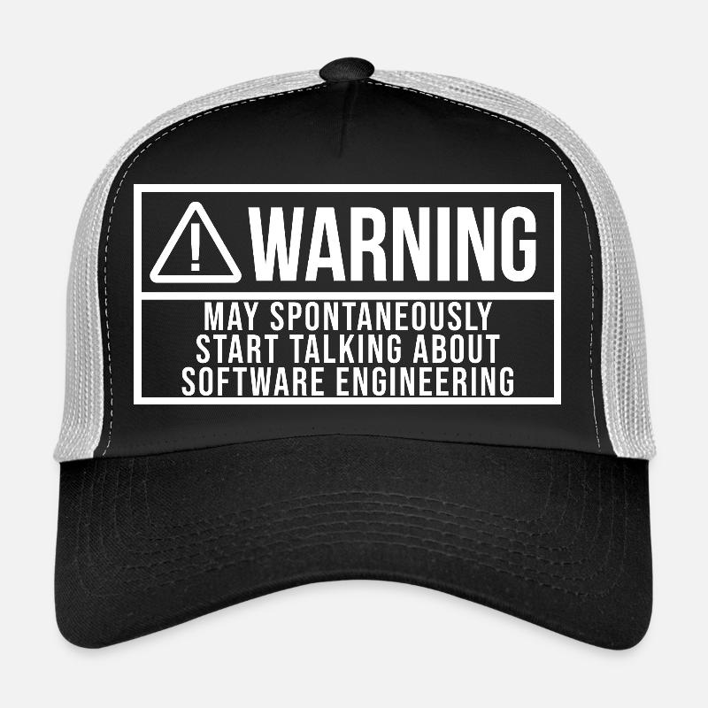 Software Engineer - Trucker Cap - black/stone grey