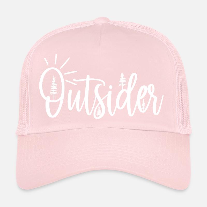 Outsider Outdoors Adventure Camping Hiking Trucker Cap