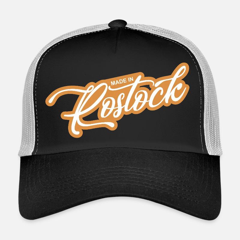 Rostock - because it's your city! - Trucker Cap - black/stone grey