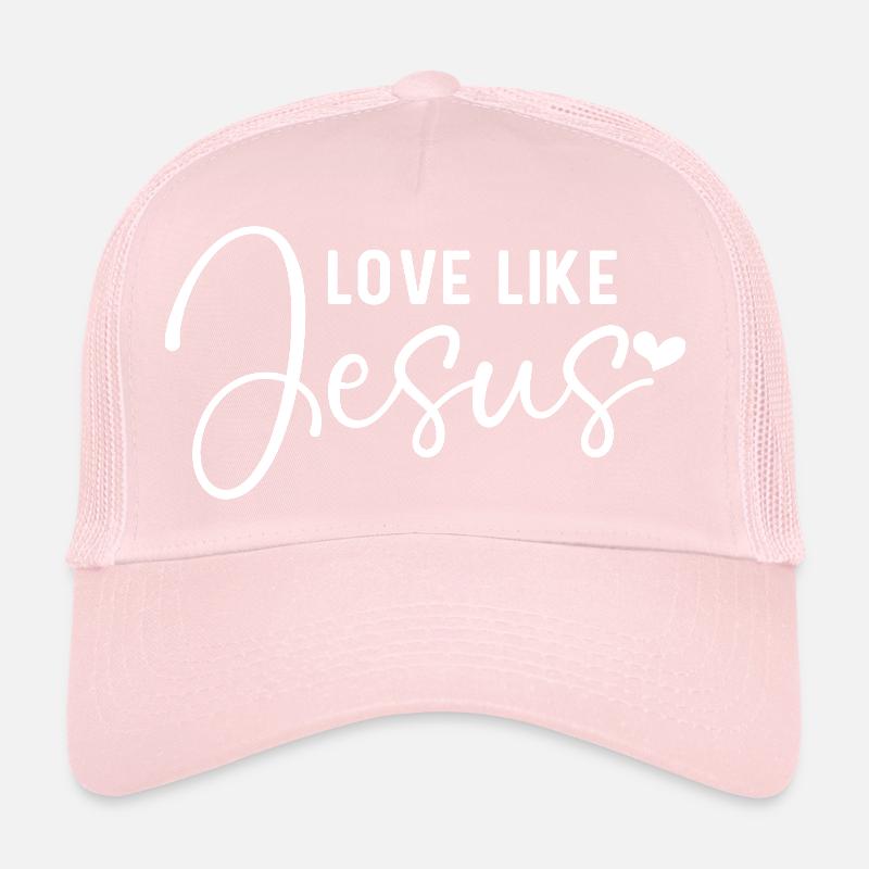 Liebe wie Jesus Trucker Cap