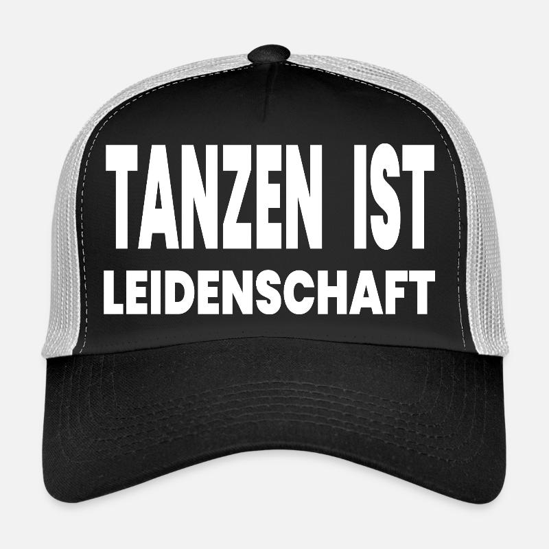 Tanzen - Trucker Cap - Schwarz/Steingrau