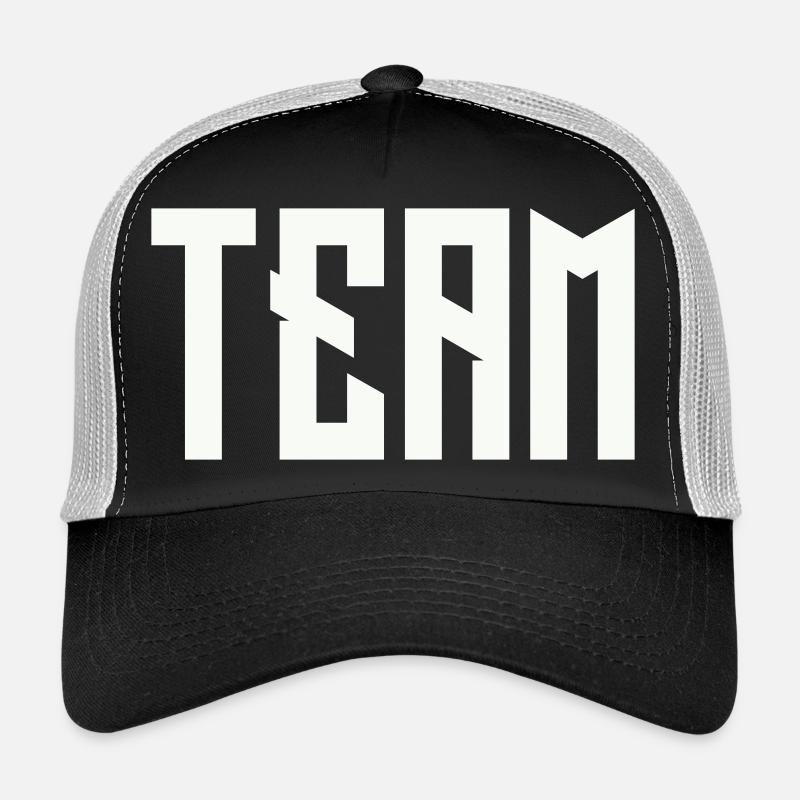 TEAM Block lettering Trucker Cap
