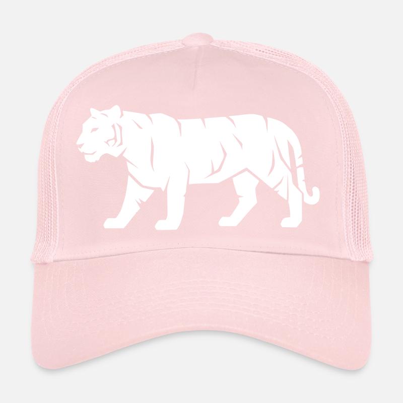 Tiger_Raubkatze_Wild_Tier_Vector_path22 Trucker Cap
