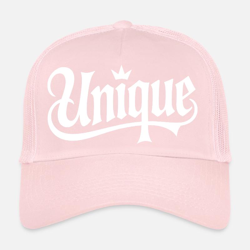unique, unique, unique valeur de soi unique Casquette trucker 