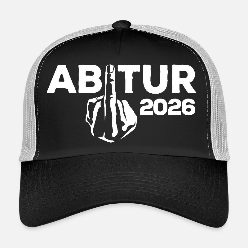 ABI 2026 Mittelfinger Abitur - Geschenk Trucker Cap