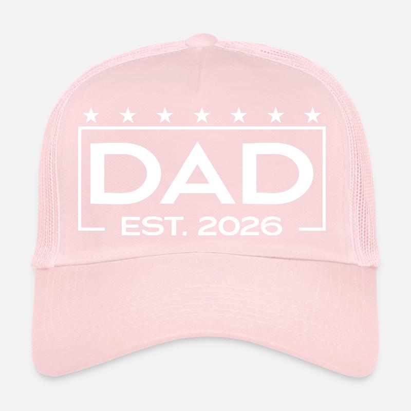 Dad 2026 Loading – Est. 2026 Design for Dads Trucker Cap