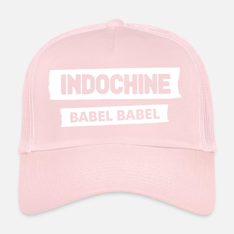 Typo Babel Vintage Effet Usé Casquette trucker 