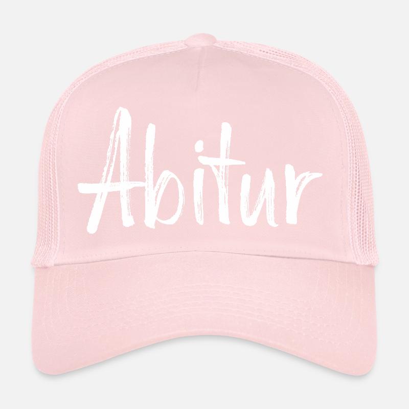 Conception des lettres manuelles de l’Abitur Casquette trucker 