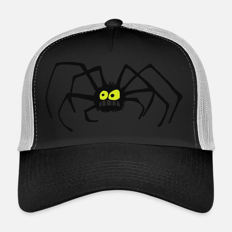 Die Spinne - Trucker Cap - Schwarz/Steingrau
