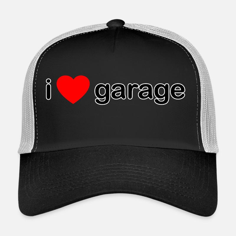 Ich liebe Garage DJ Trucker Cap