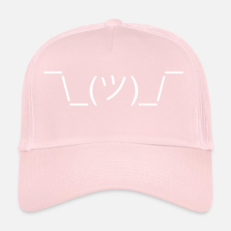 Shruggie Design Clueless Emojicon Trucker Cap