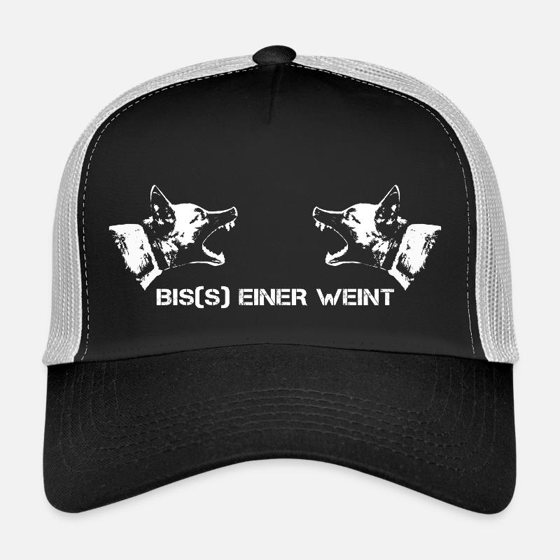 Bis(s) einer weint - Trucker Cap - Schwarz/Steingrau