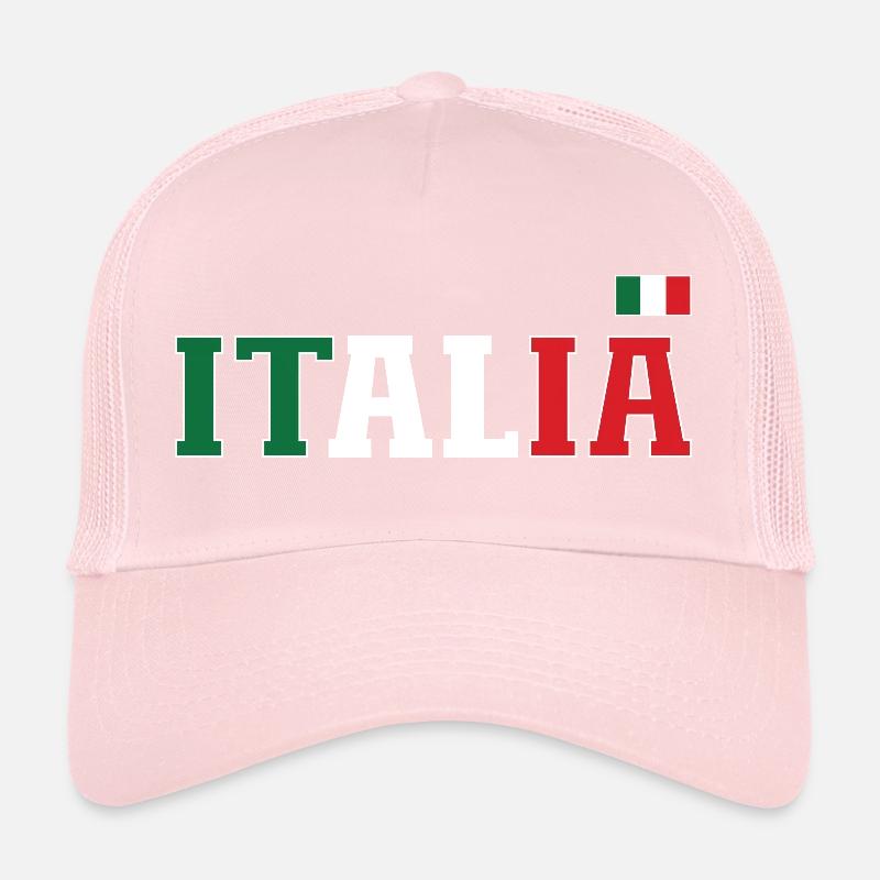 Italie Drapeau Casquette trucker 