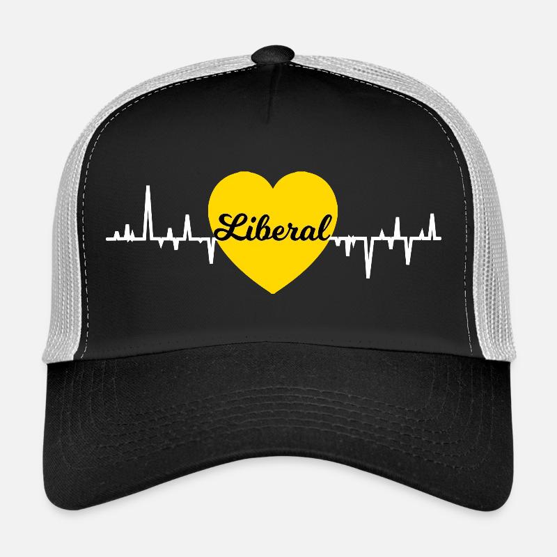 Liberal Heart Trucker Cap
