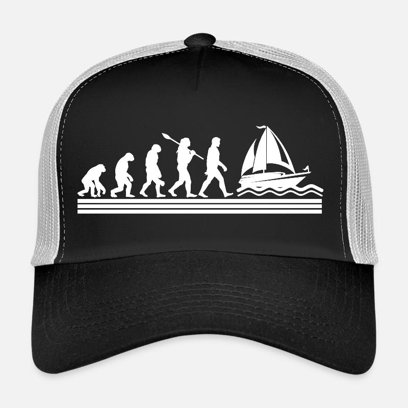 Segeln Segler Segelboot Evolution Trucker Cap