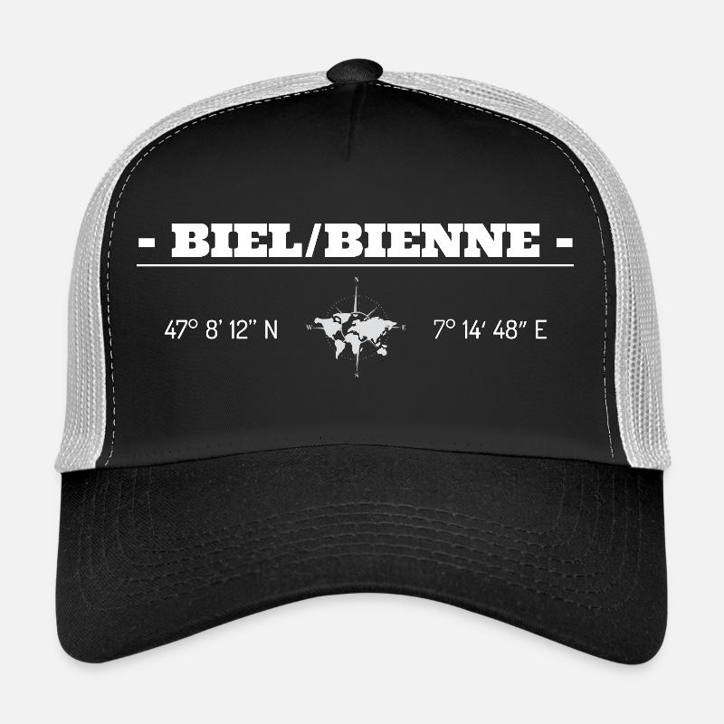 Coordonnées Biel/Bienne Casquette trucker 