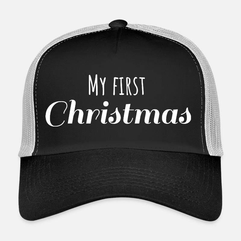 My first Christmas My first X Mas Sweater - Trucker Cap - black/stone grey