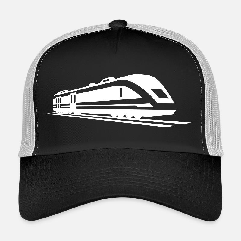 Dessin de train Casquette trucker 