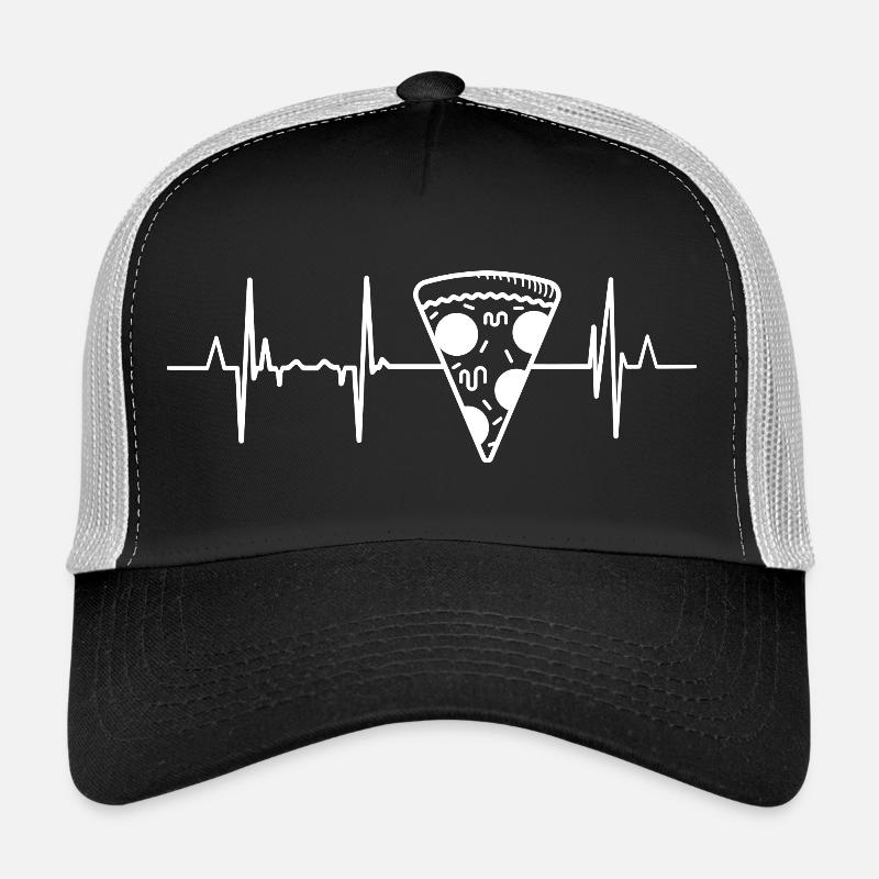 Pizza Herzschlag Trucker Cap