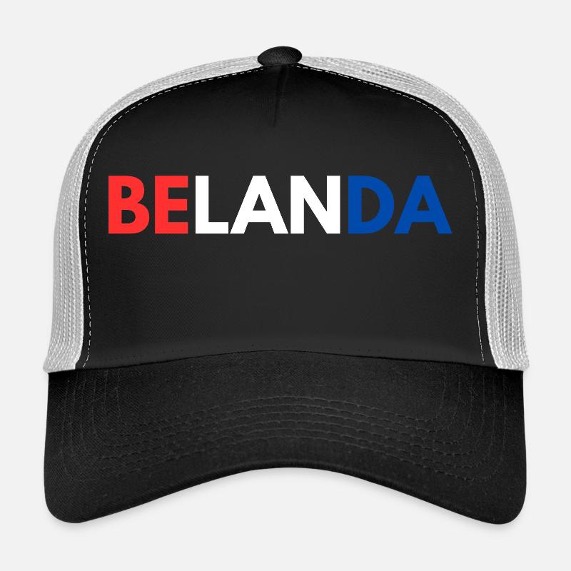 INDONET Belanda - Trucker Cap - black/stone grey