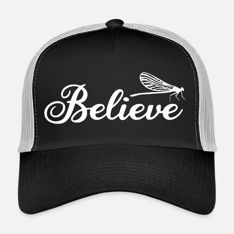Inspirational Dragonfly Botanical Illustration Trucker Cap
