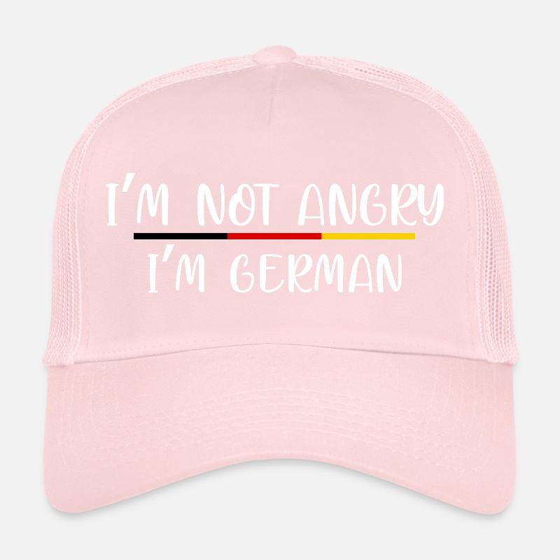 Humorous German Identity Statement Trucker Cap