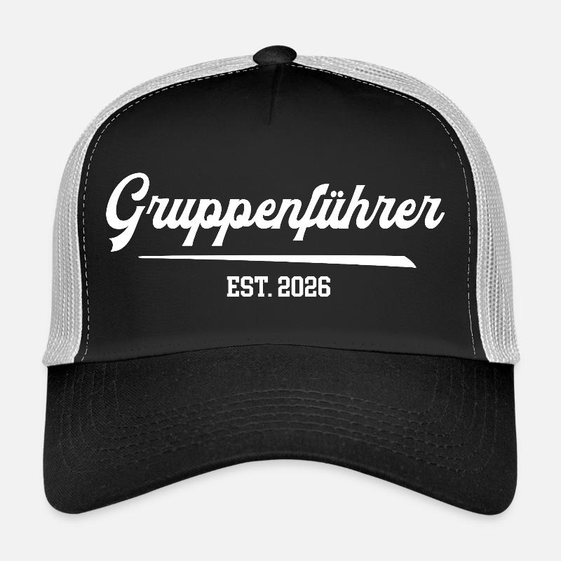 Chef de groupe Chef de groupe Chef d’équipe 2026 Casquette trucker 