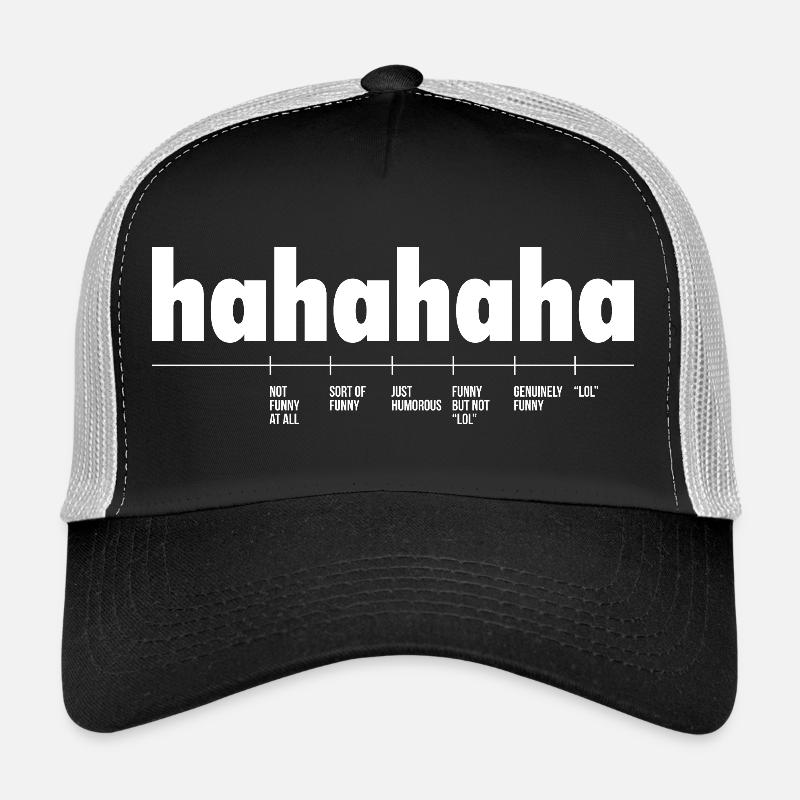 Länge von Hahaha mit Definition Trucker Cap