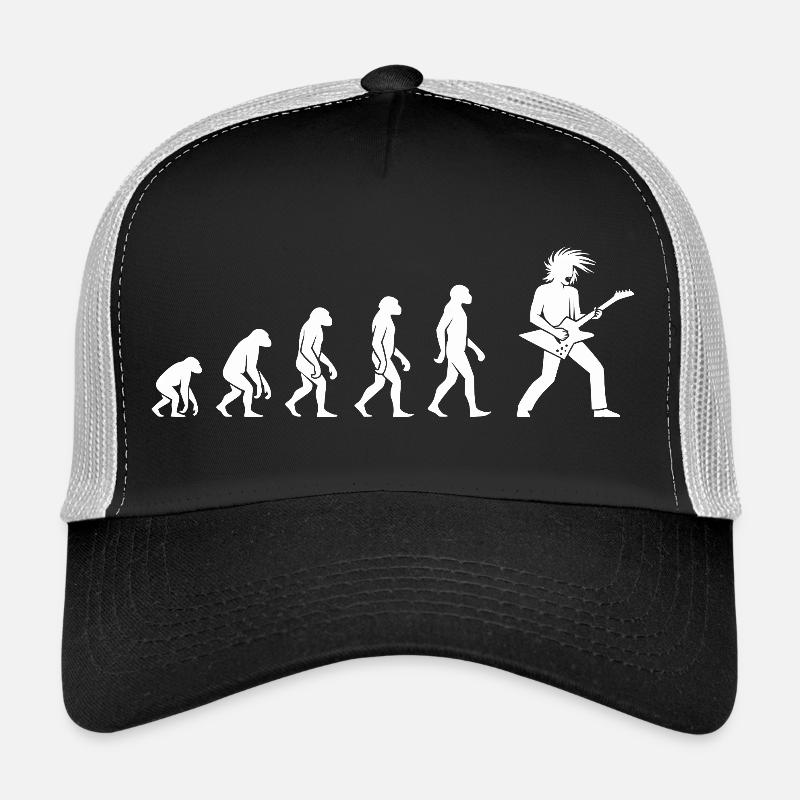 Évolution de la guitare, de l’art, du rock n roll Casquette trucker 