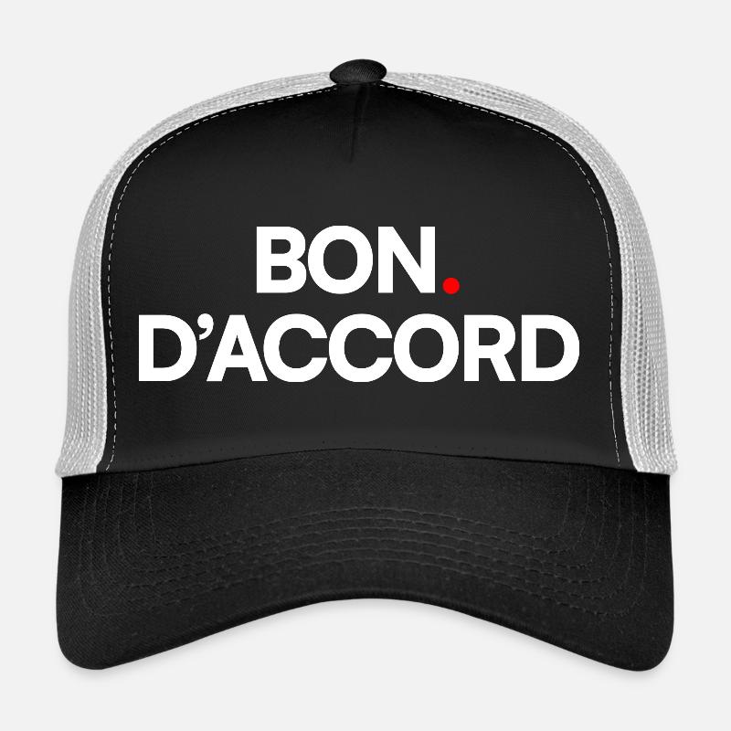 GOOD. AGREE | Minimal design, subtle humor Trucker Cap