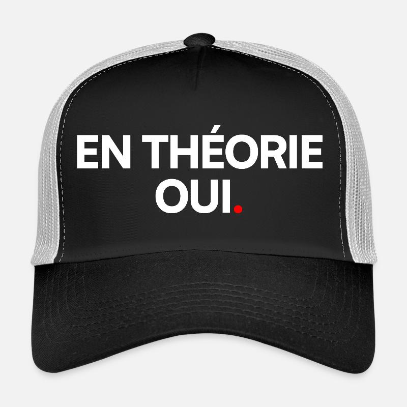 En théorie... Casquette trucker 