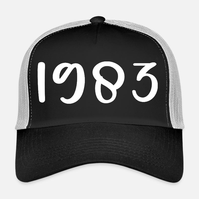 1983 Édition limitée 43e anniversaire 1983 Casquette trucker 