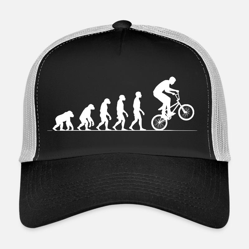 Motif du T-shirt Evolution BMX Casquette trucker 