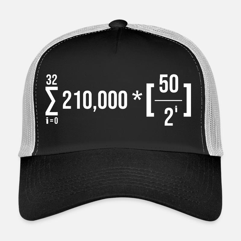 Bitcoin Supply Formula Trucker Cap