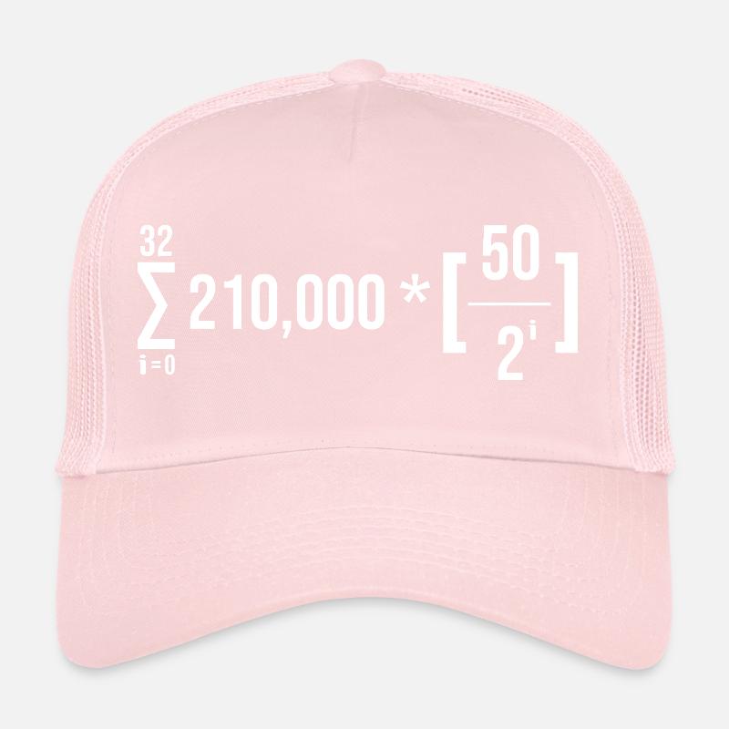 Formule d’approvisionnement en Bitcoin Casquette trucker 