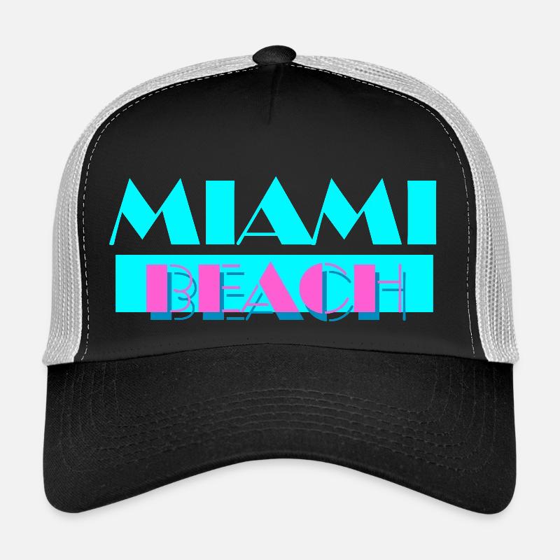 Miami Beach Trucker Cap