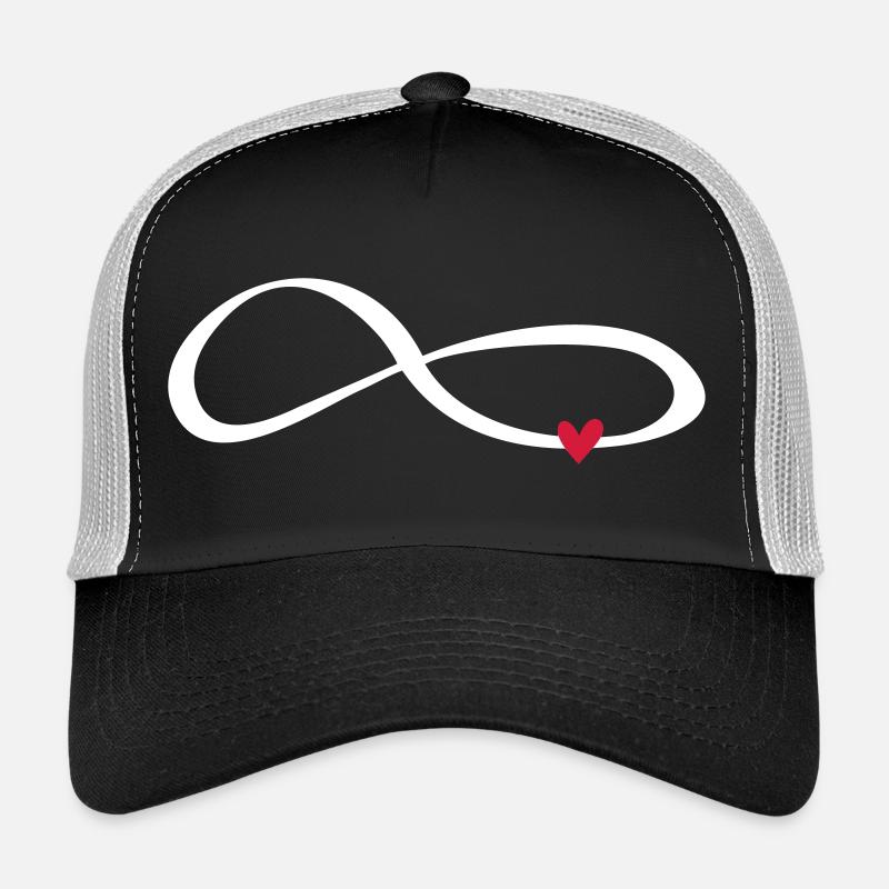 Heart infinity infinity symbol gift love Trucker Cap