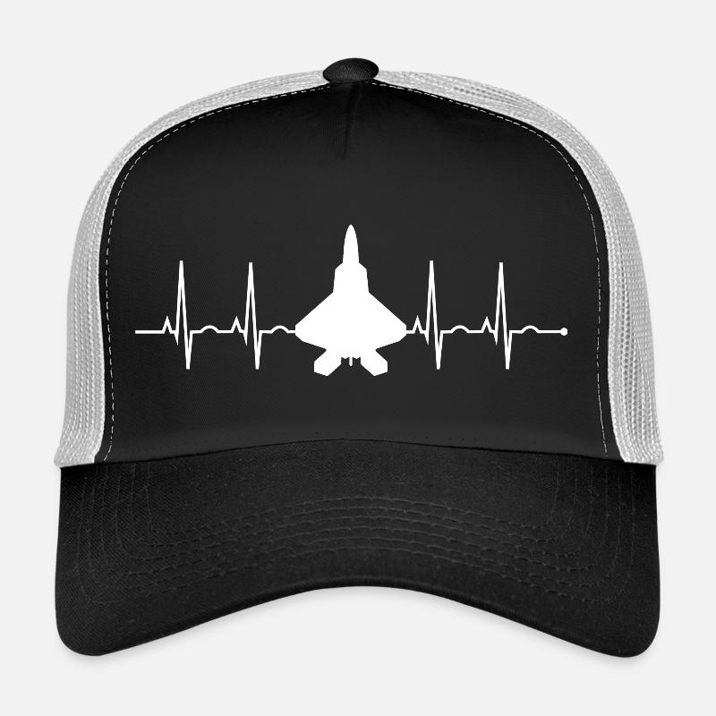 Geburtstag der Luftwaffe - Trucker Cap - Schwarz/Steingrau