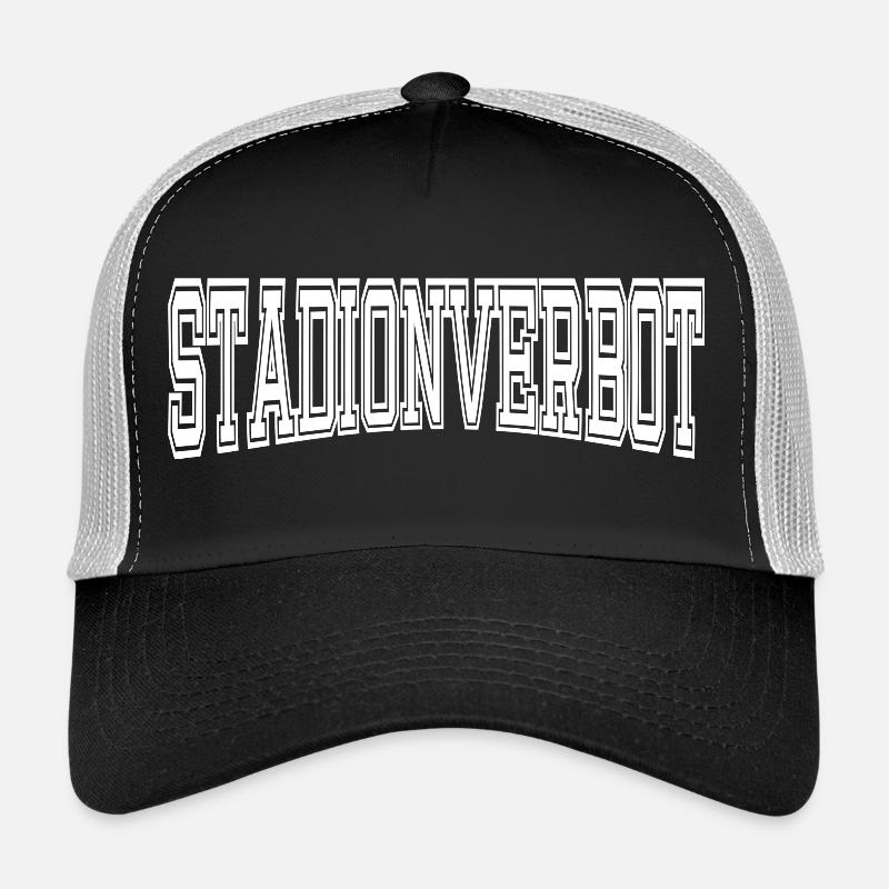 Interdiction de stade - design pour hooligans et ultras Casquette trucker 