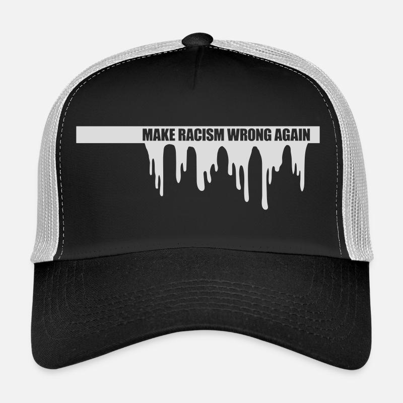 make racism wrong again Trucker Cap