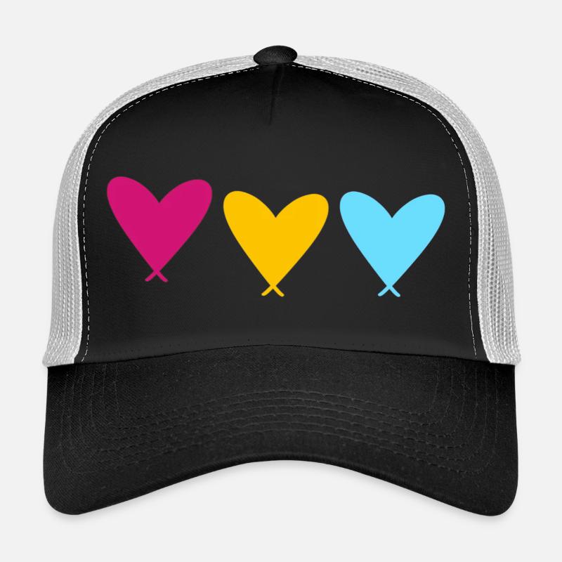 PanHearts - Trucker Cap - Schwarz/Steingrau