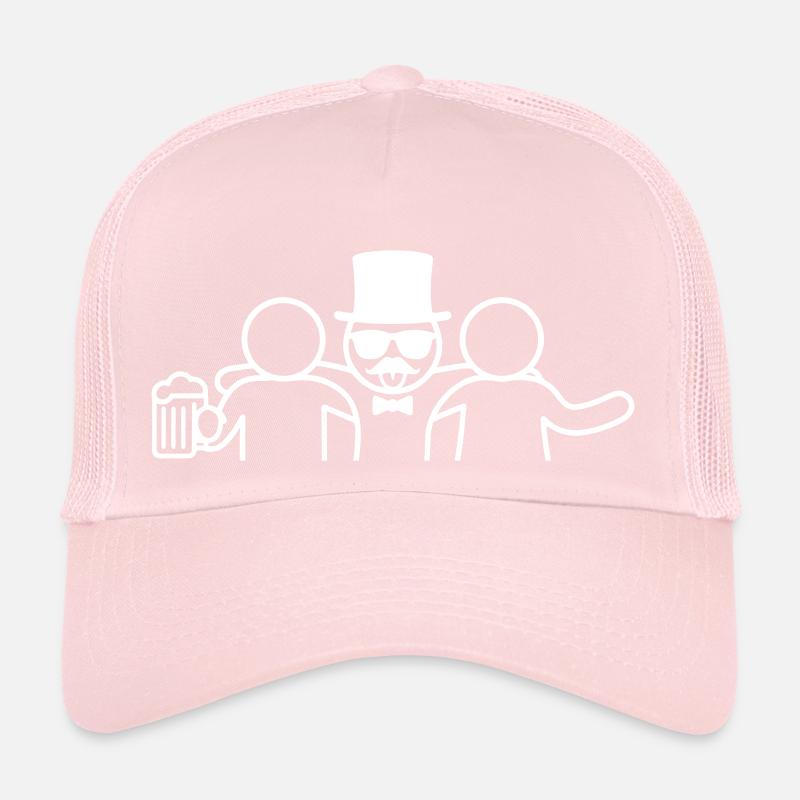 Bachelor Party Celebration Group Trucker Cap