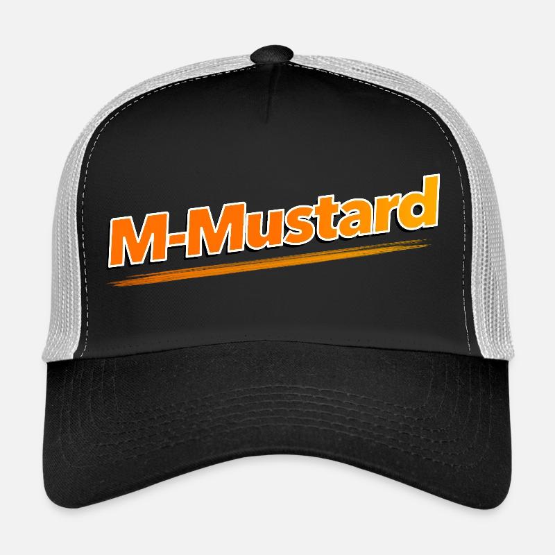 M-Moutarde Casquette trucker 